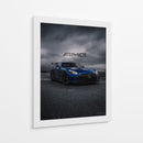 Trueno Azul: Mercedes-AMG GT - Sae Art | Cuadro decorativo de Canvas Lab