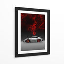 Furia Carmesí: Porsche GT3 RS - Sae Art | Cuadro decorativo de Canvas Lab