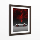 Furia Carmesí: Porsche GT3 RS - Sae Art | Cuadro decorativo de Canvas Lab