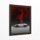 Furia Carmesí: Porsche GT3 RS - Sae Art | Cuadro decorativo de Canvas Lab