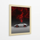 Furia Carmesí: Porsche GT3 RS - Sae Art | Cuadro decorativo de Canvas Lab