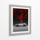 Furia Carmesí: Porsche GT3 RS - Sae Art | Cuadro decorativo de Canvas Lab