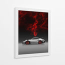 Furia Carmesí: Porsche GT3 RS - Sae Art | Cuadro decorativo de Canvas Lab
