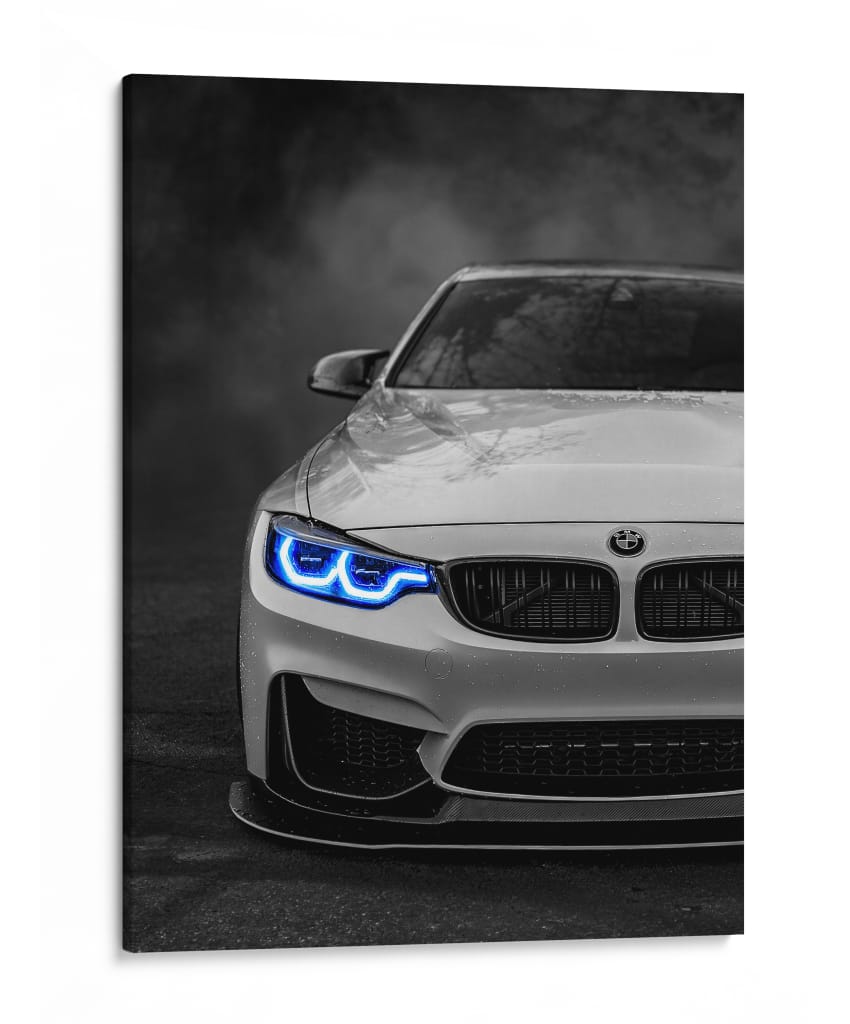 Mirada Eléctrica: BMW M4 - Sae Art | Cuadro decorativo de Canvas Lab