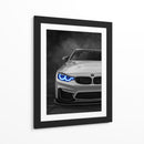 Mirada Eléctrica: BMW M4 - Sae Art | Cuadro decorativo de Canvas Lab