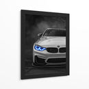 Mirada Eléctrica: BMW M4 - Sae Art | Cuadro decorativo de Canvas Lab