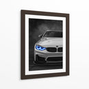 Mirada Eléctrica: BMW M4 - Sae Art | Cuadro decorativo de Canvas Lab