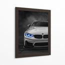 Mirada Eléctrica: BMW M4 - Sae Art | Cuadro decorativo de Canvas Lab