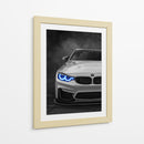 Mirada Eléctrica: BMW M4 - Sae Art | Cuadro decorativo de Canvas Lab