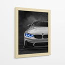 Mirada Eléctrica: BMW M4 - Sae Art | Cuadro decorativo de Canvas Lab