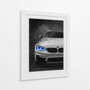 Mirada Eléctrica: BMW M4 - Sae Art | Cuadro decorativo de Canvas Lab