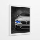 Mirada Eléctrica: BMW M4 - Sae Art | Cuadro decorativo de Canvas Lab