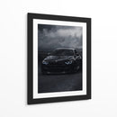 Caballero Oscuro: El BMW M4 Negro - Sae Art | Cuadro decorativo de Canvas Lab