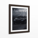 Caballero Oscuro: El BMW M4 Negro - Sae Art | Cuadro decorativo de Canvas Lab