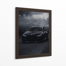 Caballero Oscuro: El BMW M4 Negro - Sae Art | Cuadro decorativo de Canvas Lab