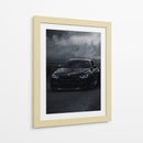 Caballero Oscuro: El BMW M4 Negro - Sae Art | Cuadro decorativo de Canvas Lab