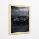 Caballero Oscuro: El BMW M4 Negro - Sae Art | Cuadro decorativo de Canvas Lab