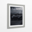 Caballero Oscuro: El BMW M4 Negro - Sae Art | Cuadro decorativo de Canvas Lab