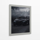 Caballero Oscuro: El BMW M4 Negro - Sae Art | Cuadro decorativo de Canvas Lab