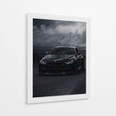 Caballero Oscuro: El BMW M4 Negro - Sae Art | Cuadro decorativo de Canvas Lab