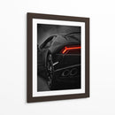 Bestia de las Sombras: Lamborghini Huracán - Sae Art | Cuadro decorativo de Canvas Lab