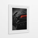 Bestia de las Sombras: Lamborghini Huracán - Sae Art | Cuadro decorativo de Canvas Lab
