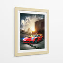 Destello Industrial: Corvette ZR1 - Sae Art | Cuadro decorativo de Canvas Lab