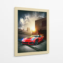 Destello Industrial: Corvette ZR1 - Sae Art | Cuadro decorativo de Canvas Lab