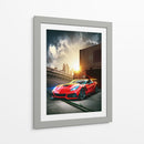 Destello Industrial: Corvette ZR1 - Sae Art | Cuadro decorativo de Canvas Lab