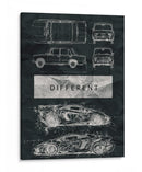 Plano Evolutivo: De Lada a Aventador - Sae Art | Cuadro decorativo de Canvas Lab