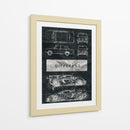 Plano Evolutivo: De Lada a Aventador - Sae Art | Cuadro decorativo de Canvas Lab