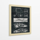 Plano Evolutivo: De Lada a Aventador - Sae Art | Cuadro decorativo de Canvas Lab