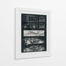 Plano Evolutivo: De Lada a Aventador - Sae Art | Cuadro decorativo de Canvas Lab