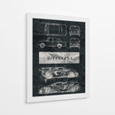 Plano Evolutivo: De Lada a Aventador - Sae Art | Cuadro decorativo de Canvas Lab