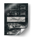 Plano Evolutivo: De Lada a Aventador - Sae Art | Cuadro decorativo de Canvas Lab