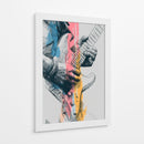 Amor a la guitarra - DIEGO D L | Cuadro decorativo de Canvas Lab