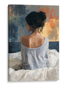 Mujer en cama - DIEGO D L | Cuadro decorativo de Canvas Lab