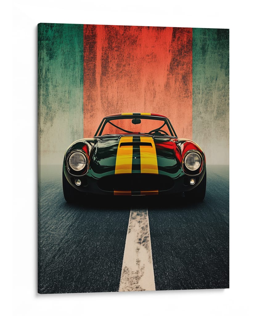 Carrera Retro - Sae Art | Cuadro decorativo de Canvas Lab