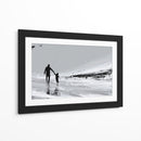 Padre e hijo en la playa - DIEGO D L | Cuadro decorativo de Canvas Lab