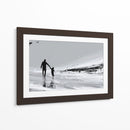 Padre e hijo en la playa - DIEGO D L | Cuadro decorativo de Canvas Lab