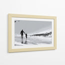 Padre e hijo en la playa - DIEGO D L | Cuadro decorativo de Canvas Lab