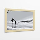 Padre e hijo en la playa - DIEGO D L | Cuadro decorativo de Canvas Lab