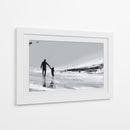 Padre e hijo en la playa - DIEGO D L | Cuadro decorativo de Canvas Lab