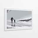 Padre e hijo en la playa - DIEGO D L | Cuadro decorativo de Canvas Lab