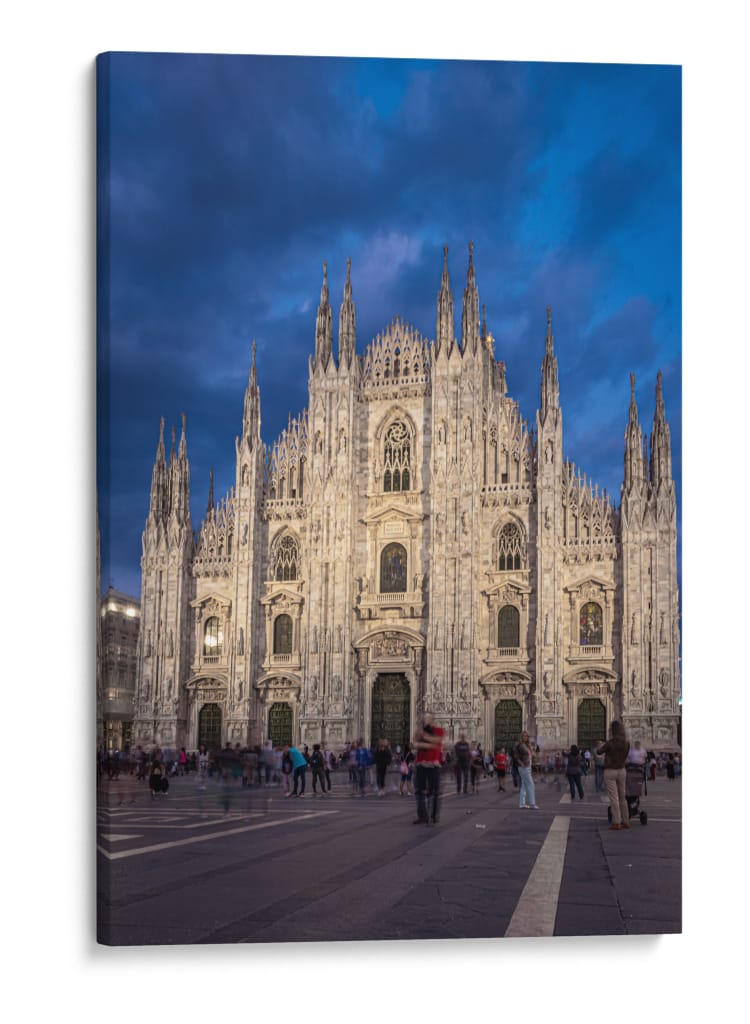 Azul sobre el Duomo - Ulises Páez | Cuadro decorativo de Canvas Lab