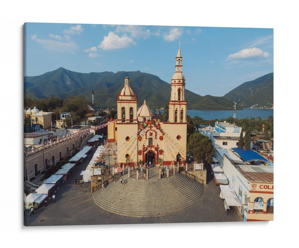 Parroquia de Santiago Apóstol, Santiago - Abner Fabian | Cuadro decorativo de Canvas Lab