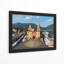Parroquia de Santiago Apóstol, Santiago - Abner Fabian | Cuadro decorativo de Canvas Lab
