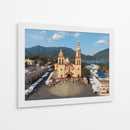 Parroquia de Santiago Apóstol, Santiago - Abner Fabian | Cuadro decorativo de Canvas Lab