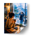 Café, lluvia y buenas historias - Donaldo Meda  | Cuadro decorativo de Canvas Lab