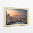 Gran Canal al atardecer - Ulises Páez | Cuadro decorativo de Canvas Lab